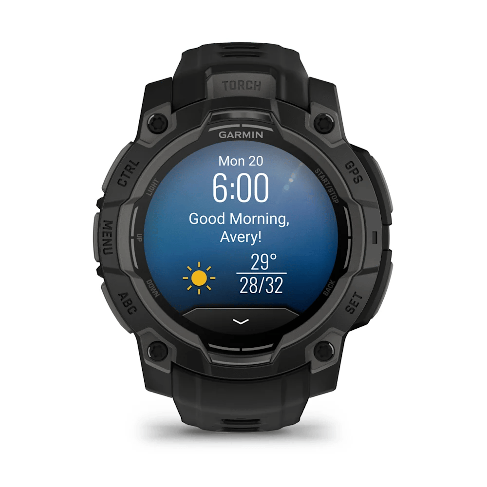 Garmin Instinct 3 – 45 mm, AMOLED - Siyah