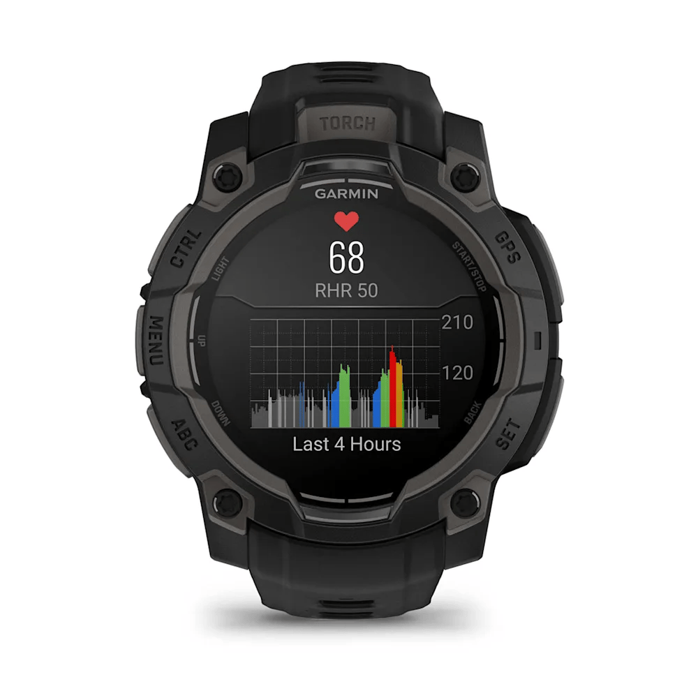 Garmin Instinct 3 – 45 mm, AMOLED - Siyah