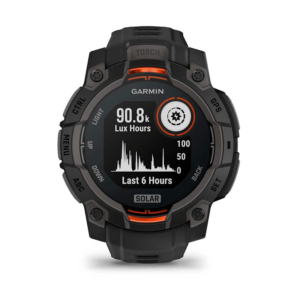 Garmin Instinct 3 – 45 mm, Solar – Siyah