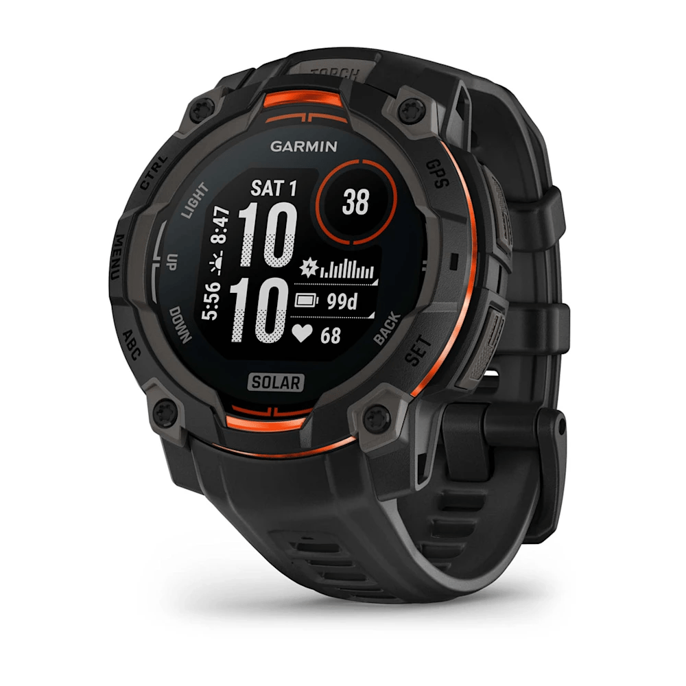 Garmin Instinct 3 – 45 mm, Solar – Siyah