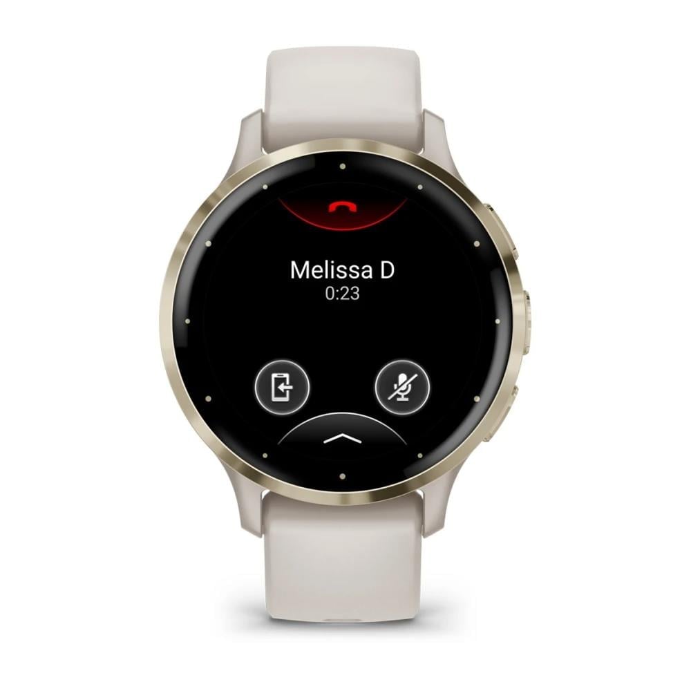 Garmin Venu 3S Akıllı Saat - Soft Gold / Fildişi Kayışlı