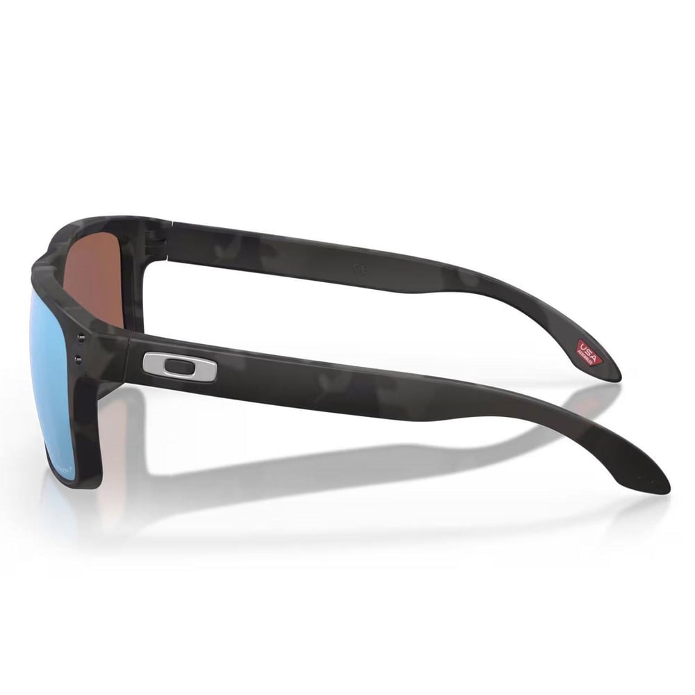 Oakley Holbrook Güneş Gözlüğü - Black Camo/Prizm Deep Water Polarized