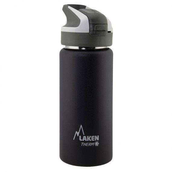 Laken Çelik 18/8 Summit Termos Şişe 0,50L - Siyah