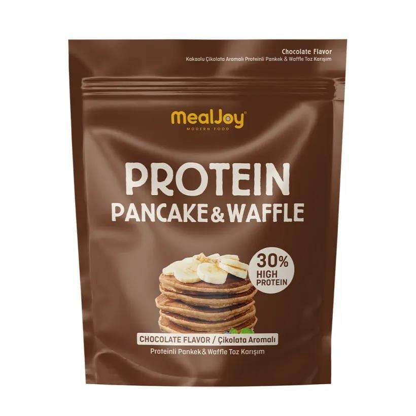 Mealjoy Yüksek Proteinli Pankek & Waffle 600g Kakaolu Çikolata Aromalı
