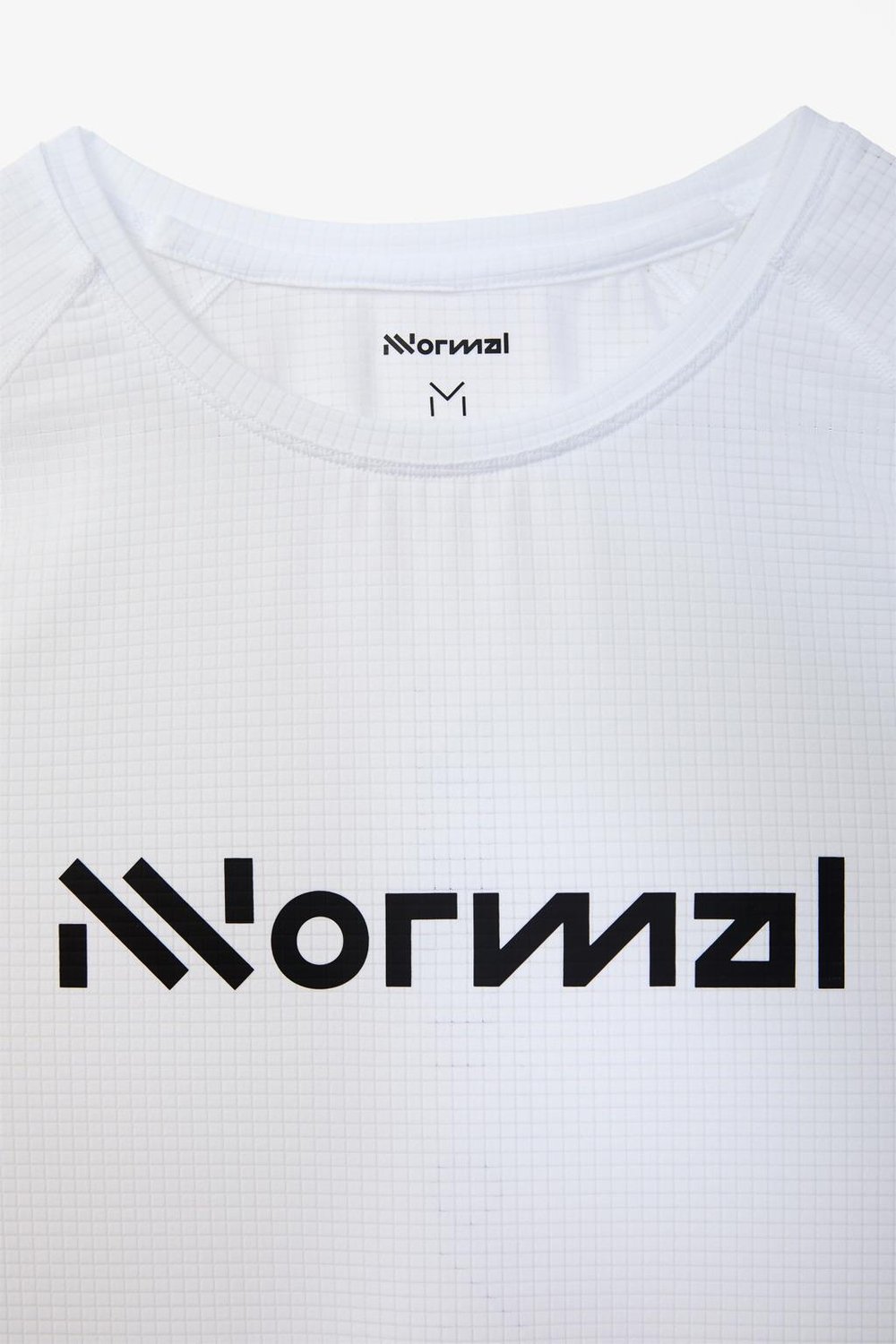 NNormal Race T-Shirt NN Erkek Koşu Tişörtü - Beyaz