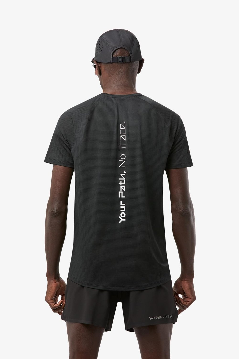 NNormal Race T-Shirt NN Erkek Koşu Tişörtü - Siyah