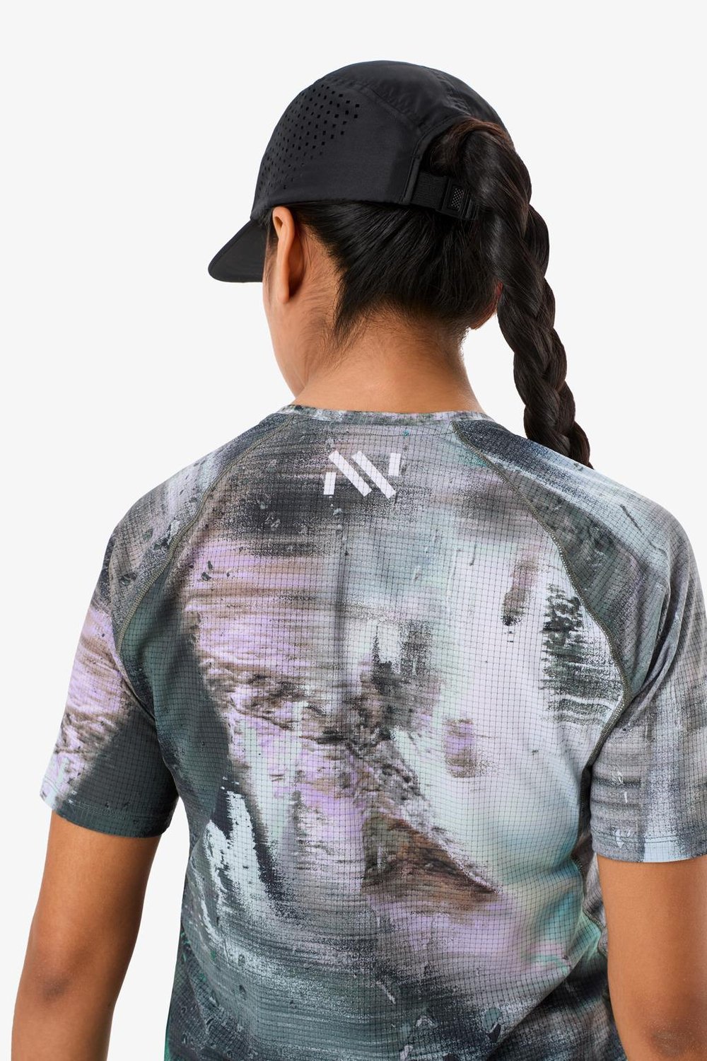 NNormal Race T-Shirt W Kadın Koşu Tişörtü - Nature AI Print