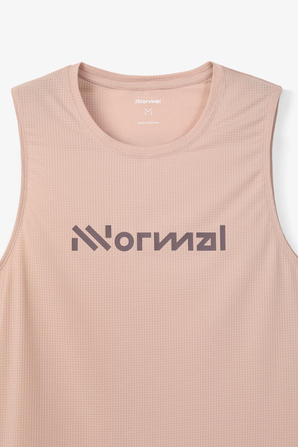 NNormal Race Tank NN Erkek Koşu Atleti - Toz Pembe