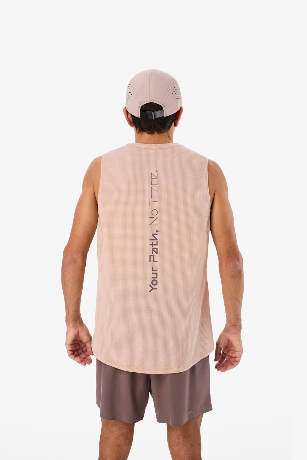 NNormal Race Tank NN Erkek Koşu Atleti - Toz Pembe