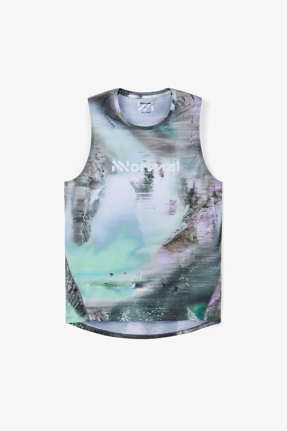 NNormal Race Tank Erkek Koşu Atleti - Nature AI Print