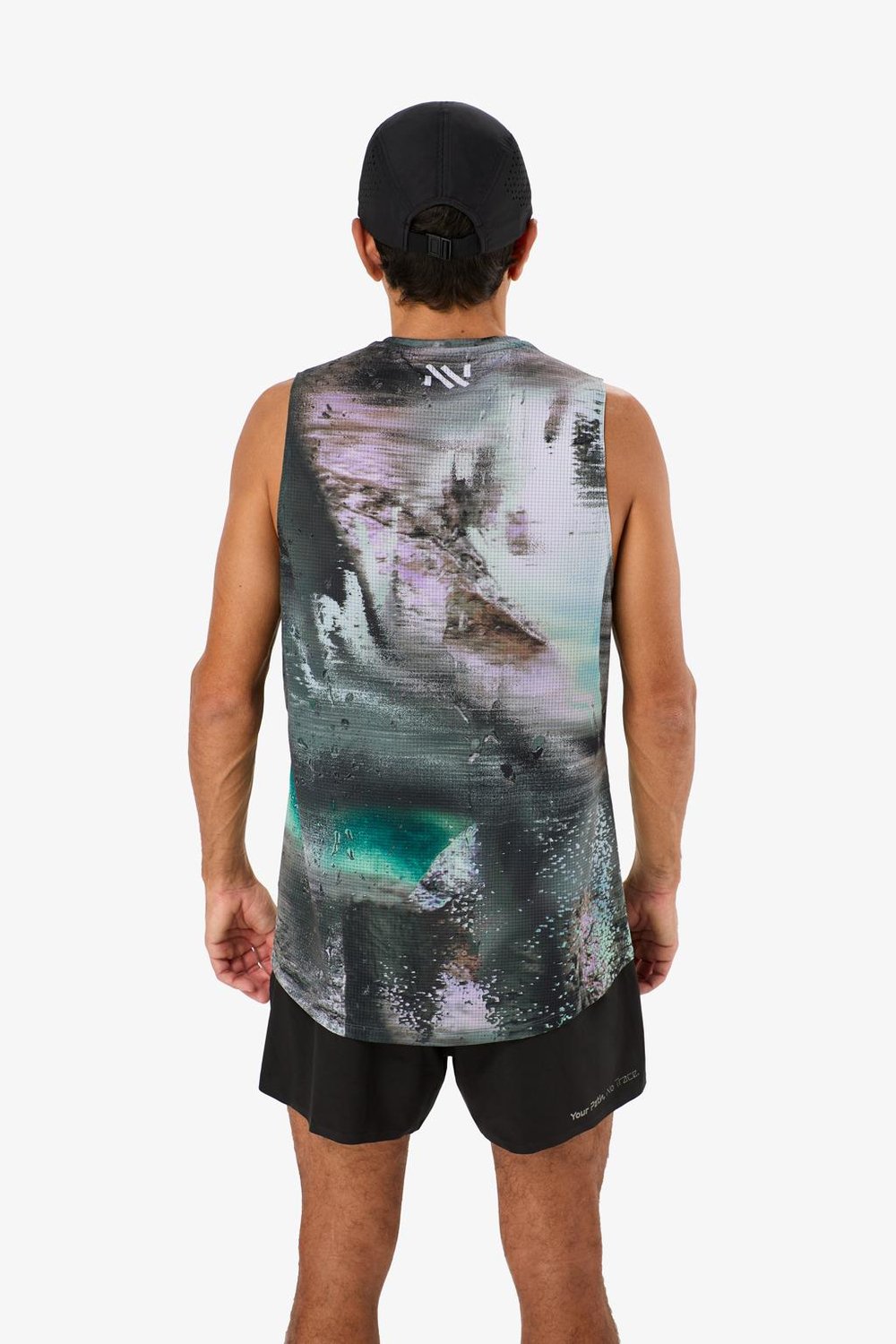NNormal Race Tank Erkek Koşu Atleti - Nature AI Print