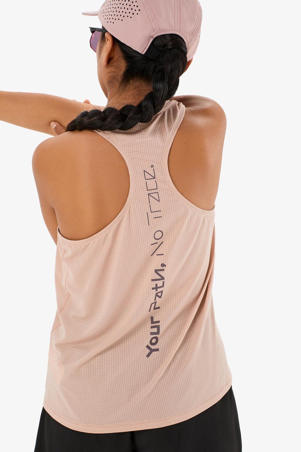 NNormal Race Tank W NN Kadın Koşu Atleti - Toz Pembe