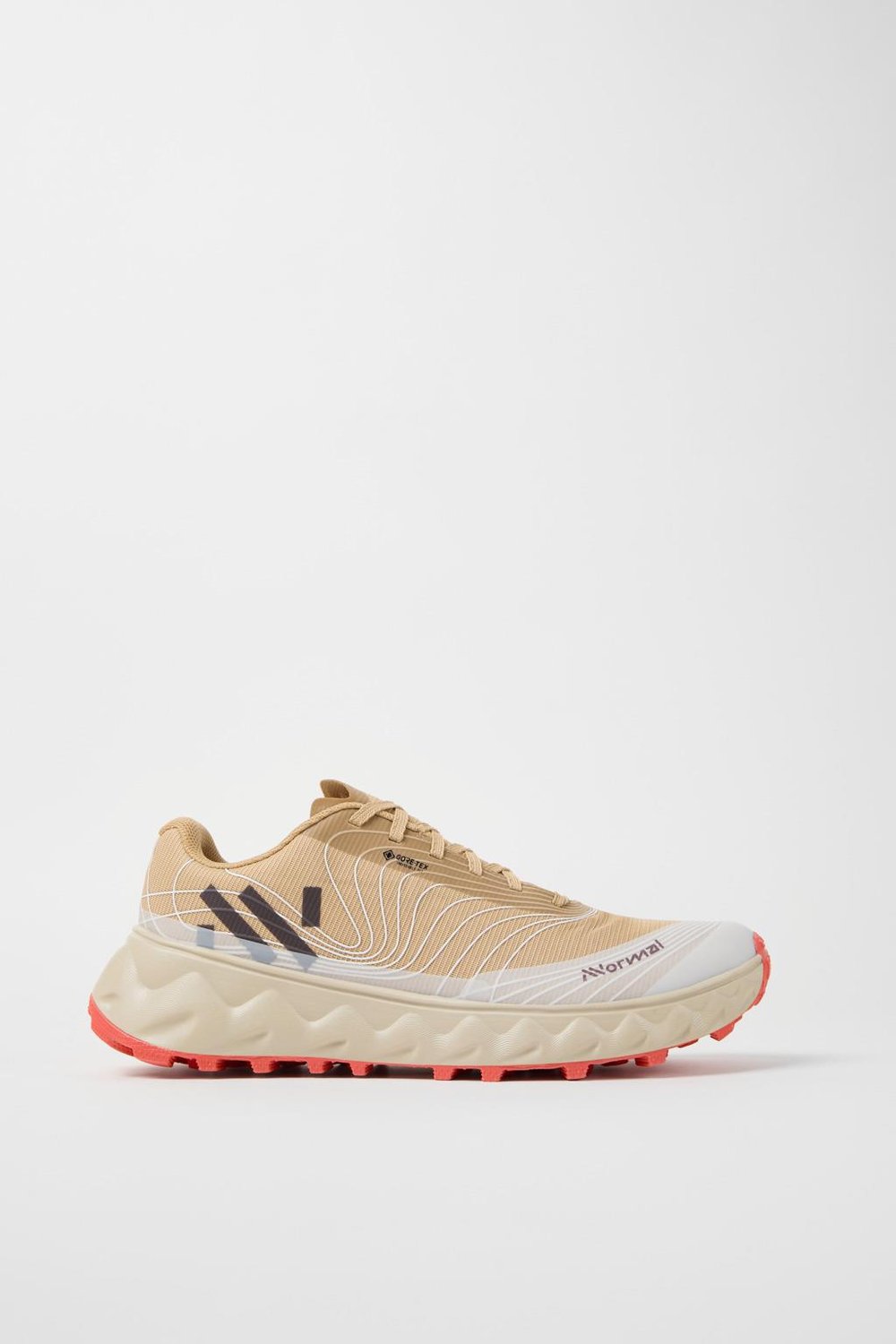 NNormal Tomir 02 Gore-Tex Shoe Patika Koşu Ayakkabısı - Bej/Beyaz