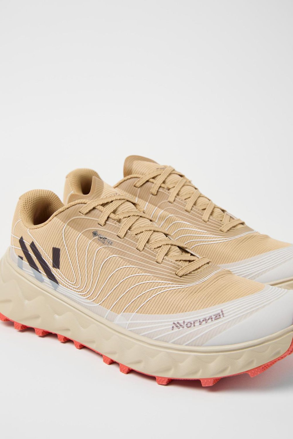 NNormal Tomir 02 Gore-Tex Shoe Patika Koşu Ayakkabısı - Bej/Beyaz