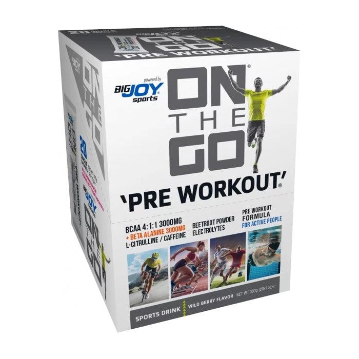 On The Go PreWorkout Orman Meyveli Kutu (20 Adet)