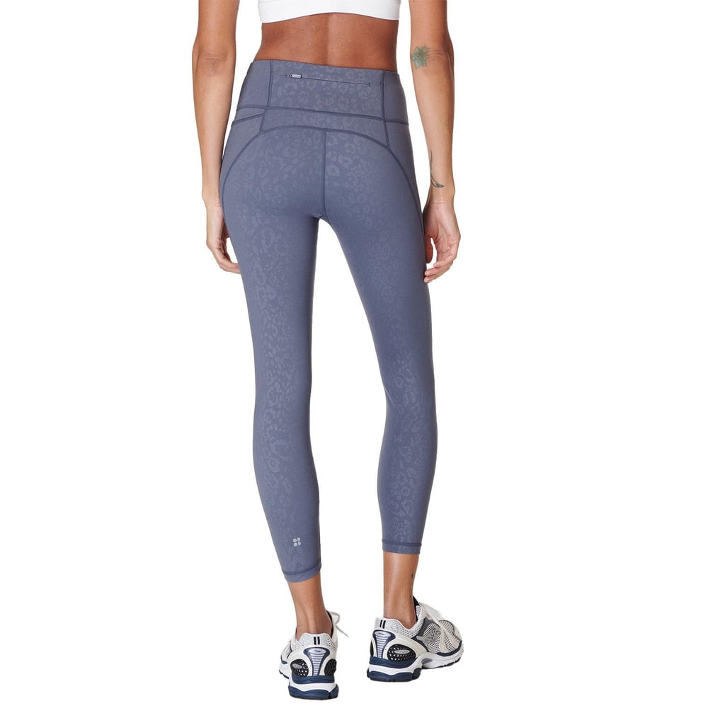Sweaty Betty Power 7/8 Emboss Workout Koşu Taytı
