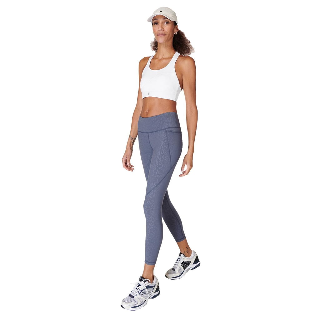 Sweaty Betty Power 7/8 Emboss Workout Koşu Taytı