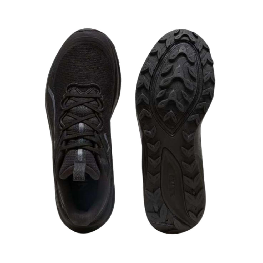 Puma Electrify Nitro 4 Trail Erkek Siyah Yol Koşusu Ayakkabısı