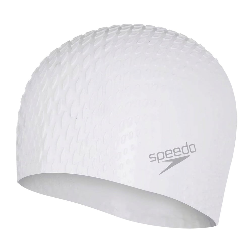 Speedo Bubble Active Yüzücü Bonesi - Beyaz
