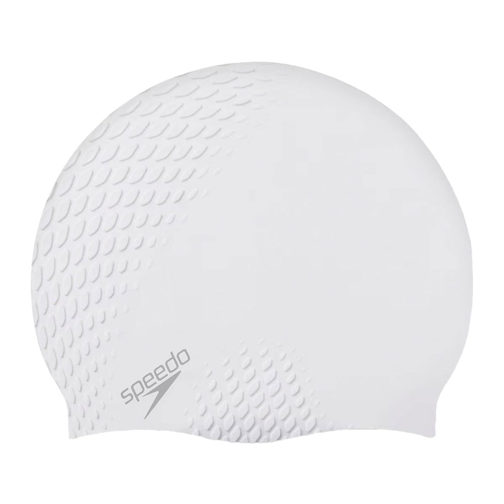 Speedo Bubble Active Yüzücü Bonesi - Beyaz