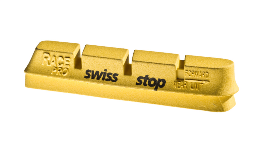Swissstop Racepro Campy Yellow King Carbon Fren Pabucu (2 Çift)