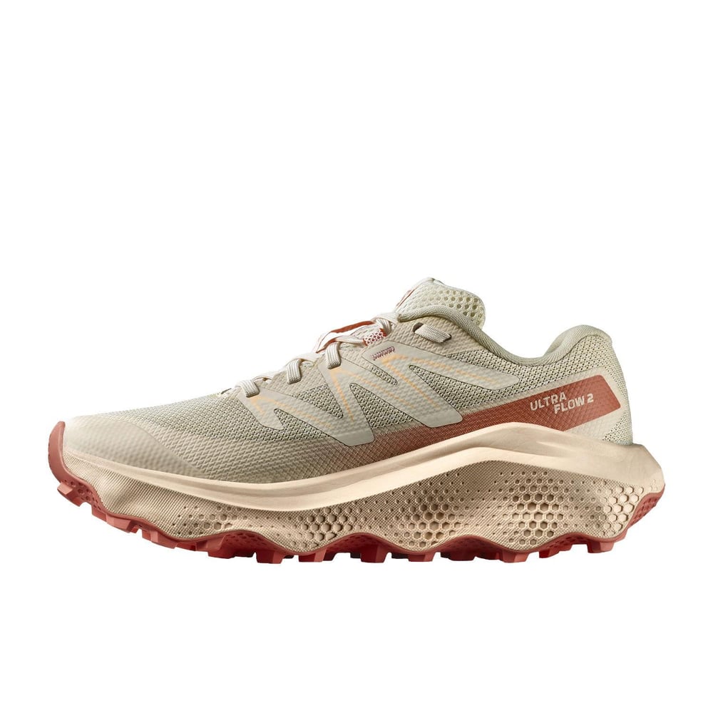 Salomon Ultra Flow 2 Kadın Bej Patika Koşusu Ayakkabısı