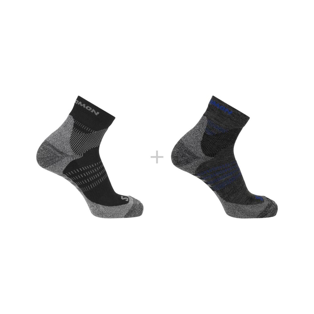 Salomon X Ultra Access Quarter 2 R+l Unisex Siyah Çorap