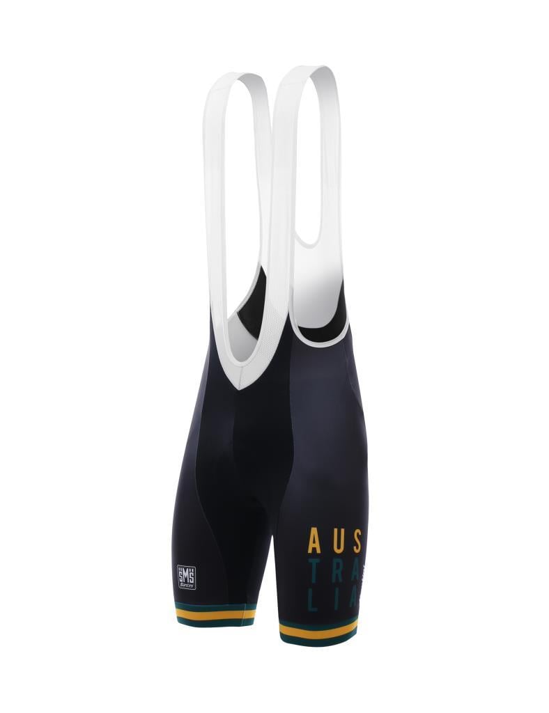 Santini Australia National Team Official Erkek Askılı Bisiklet Taytı RE1075MAX7AS