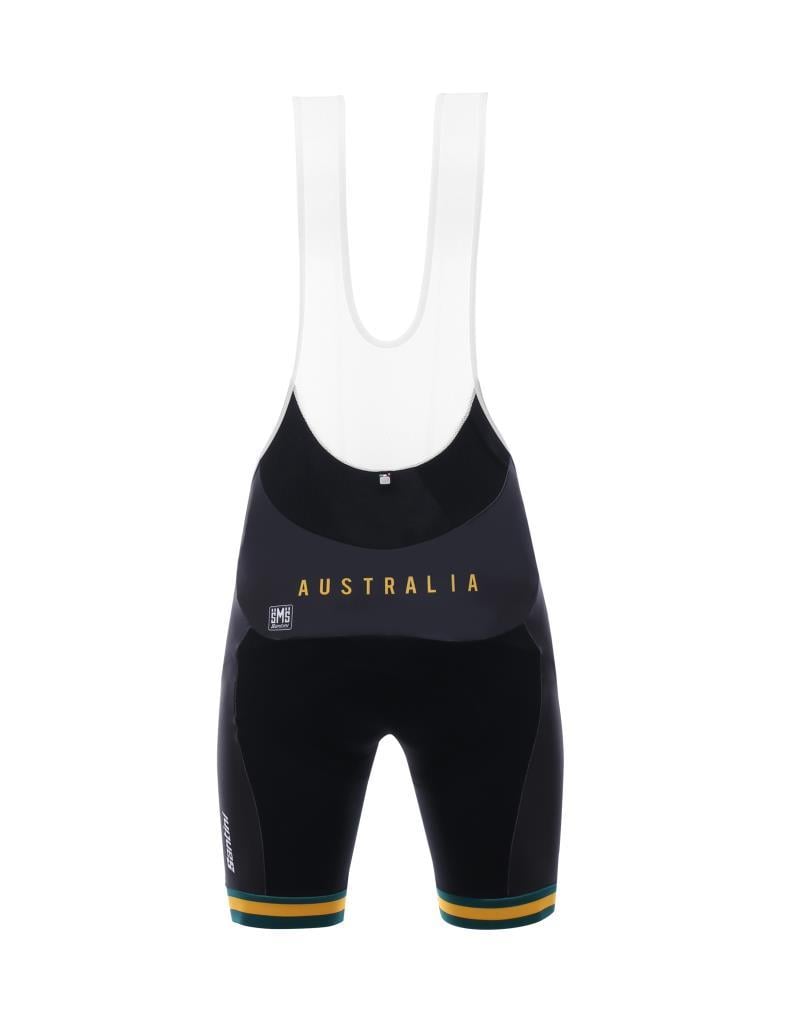 Santini Australia National Team Official Erkek Askılı Bisiklet Taytı RE1075MAX7AS
