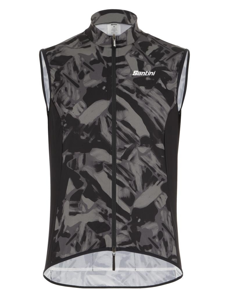 Santini Nebula Gravel Wind Vest Erkek Rüzgarlık Yelek 0M54275NEBULGRAV