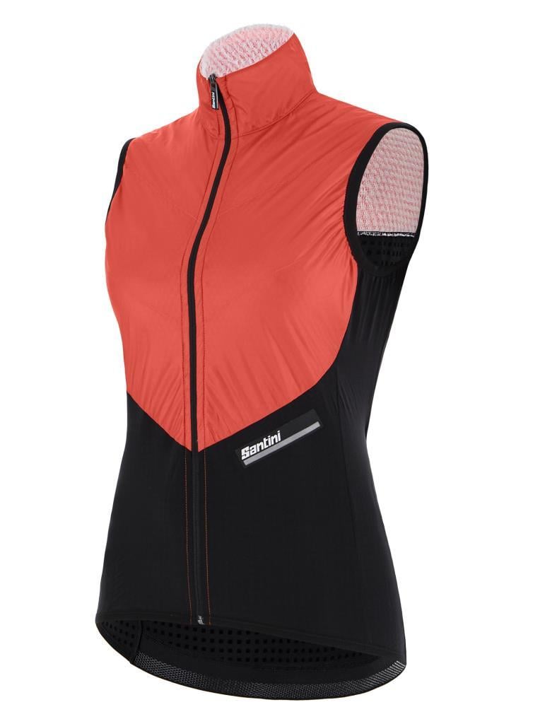 Santini Redux Stamina Wind Vest Kadın Su Geçirmez Rüzgarlık Yelek 1S545L75REDUXSTAM