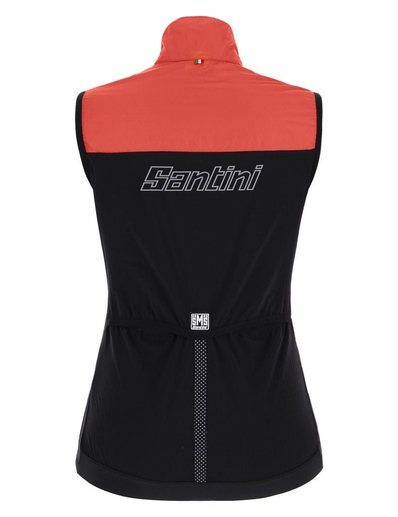 Santini Redux Stamina Wind Vest Kadın Su Geçirmez Rüzgarlık Yelek 1S545L75REDUXSTAM