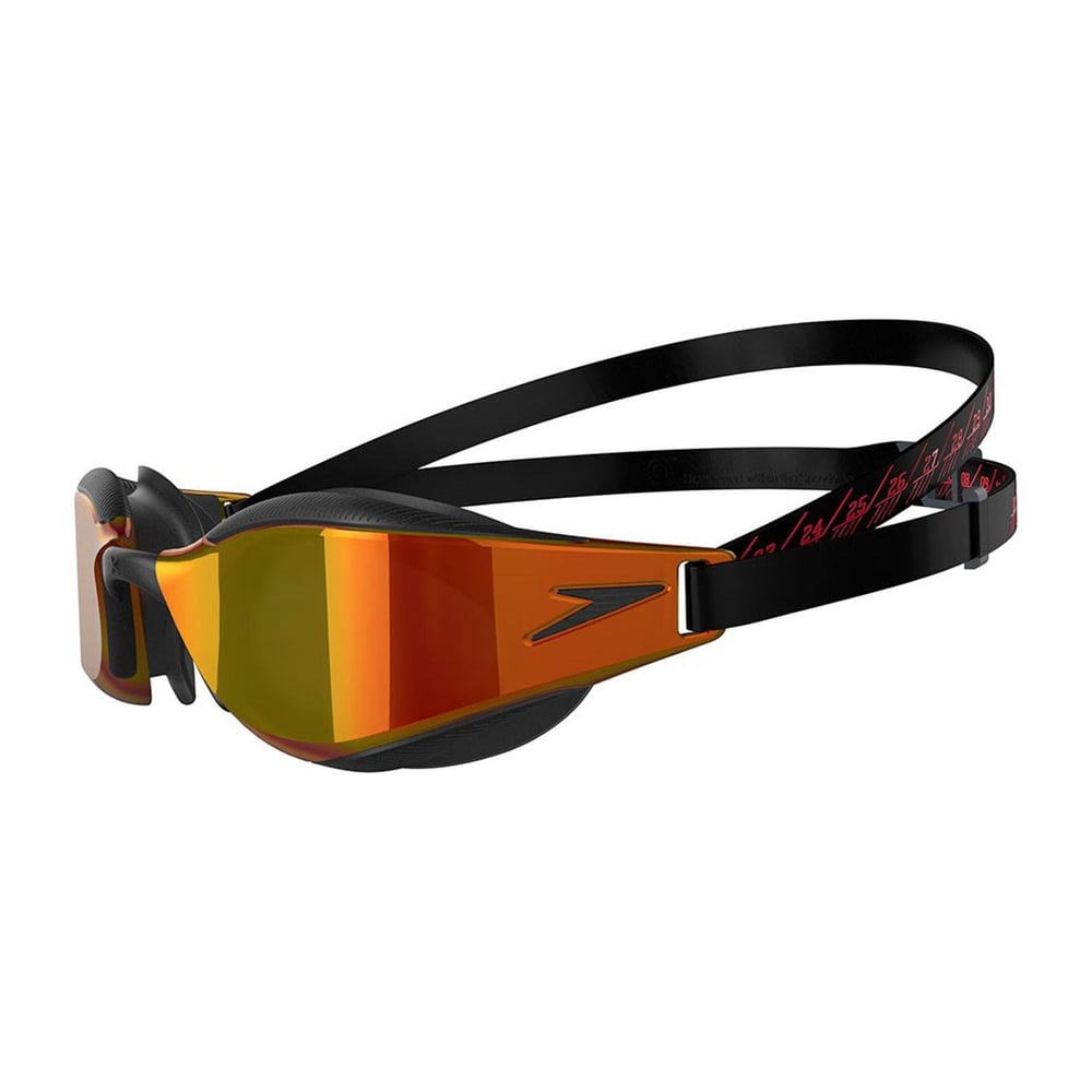 Speedo Fastskin Hyper Elite Mir Au Blk/gold Unisex Siyah Yüzücü Gözlüğü