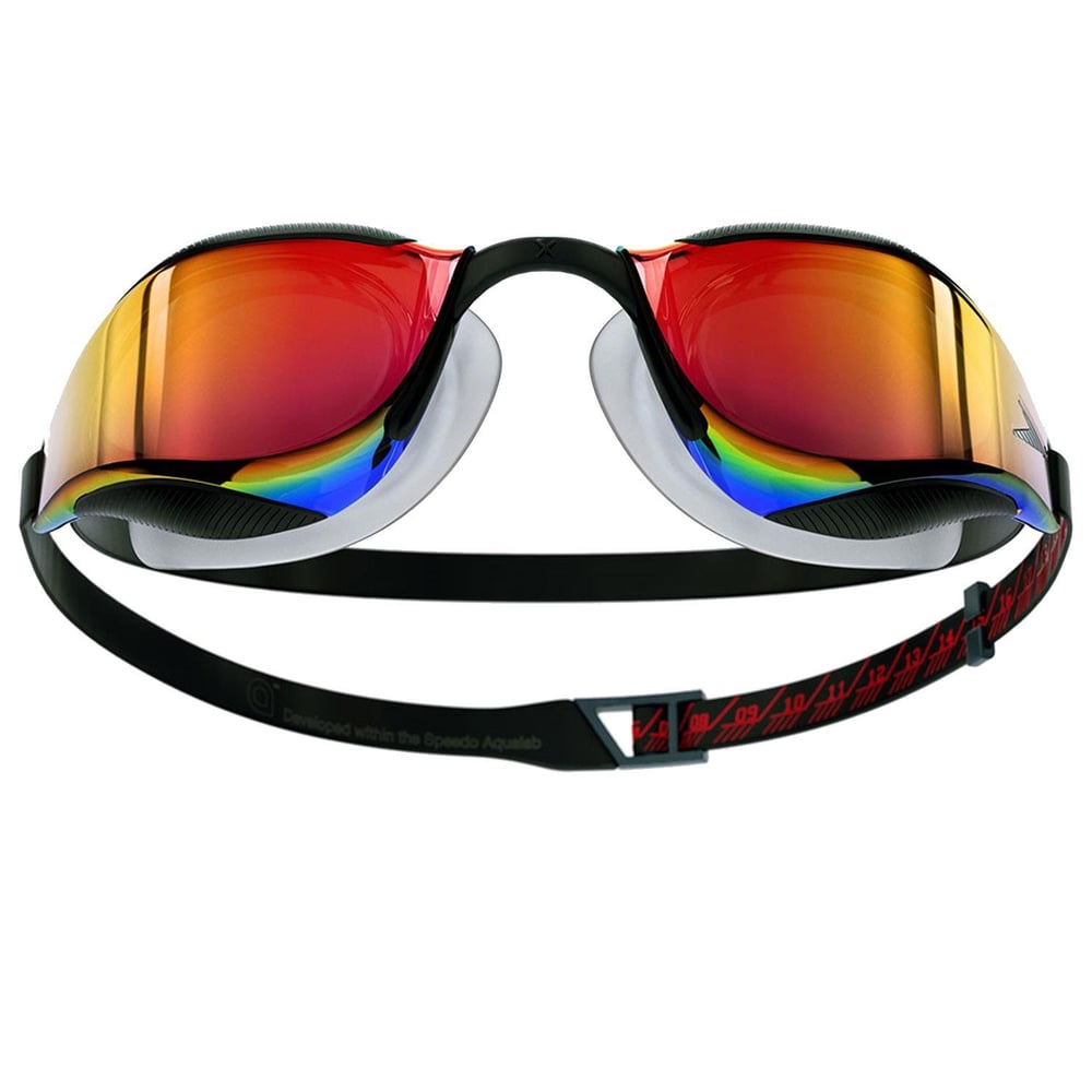 Speedo Fastskin Hyper Elite Mir Au Blk/gold Unisex Siyah Yüzücü Gözlüğü