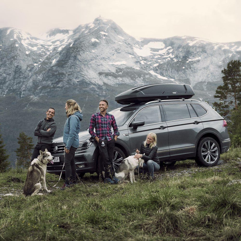 Thule Force XT M Mat Siyah Portbagaj