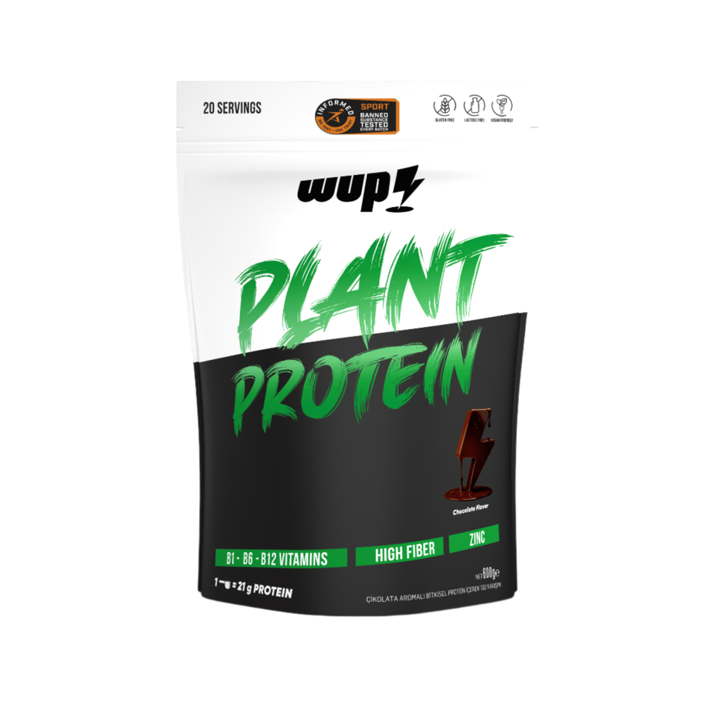 WUP Plant Protein Kakao Aromalı (600 gr 20 Servis)