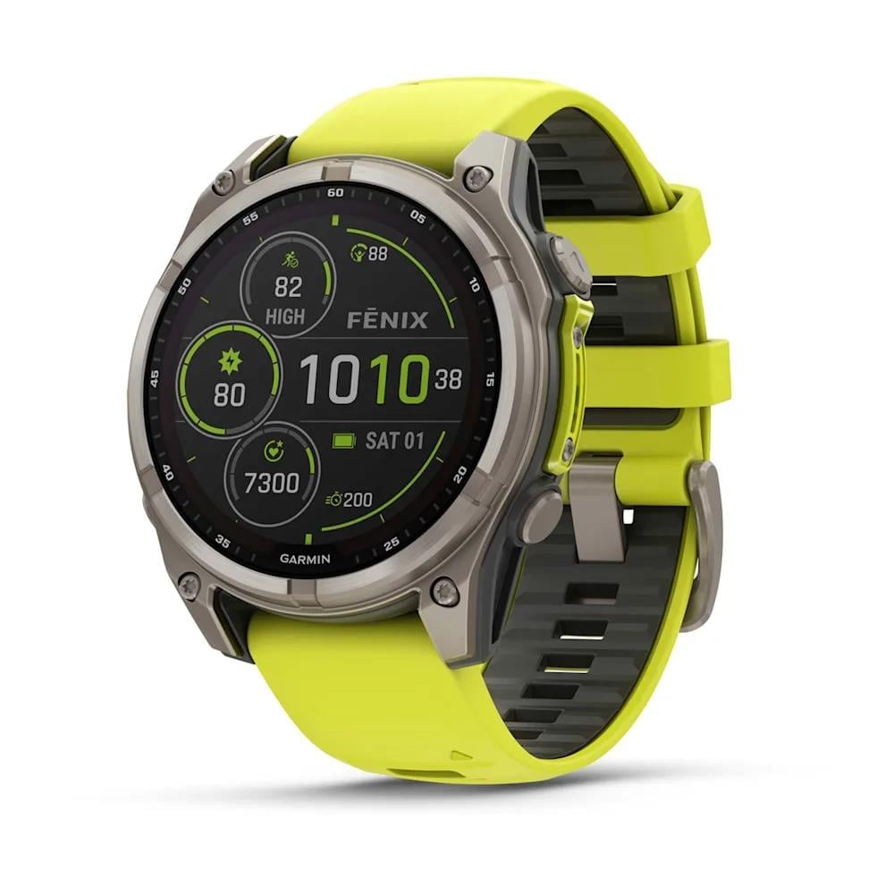 Garmin Fenix 8 - 47 mm - Solar - Sapphire - Titanyum GPS Akıllı Saat