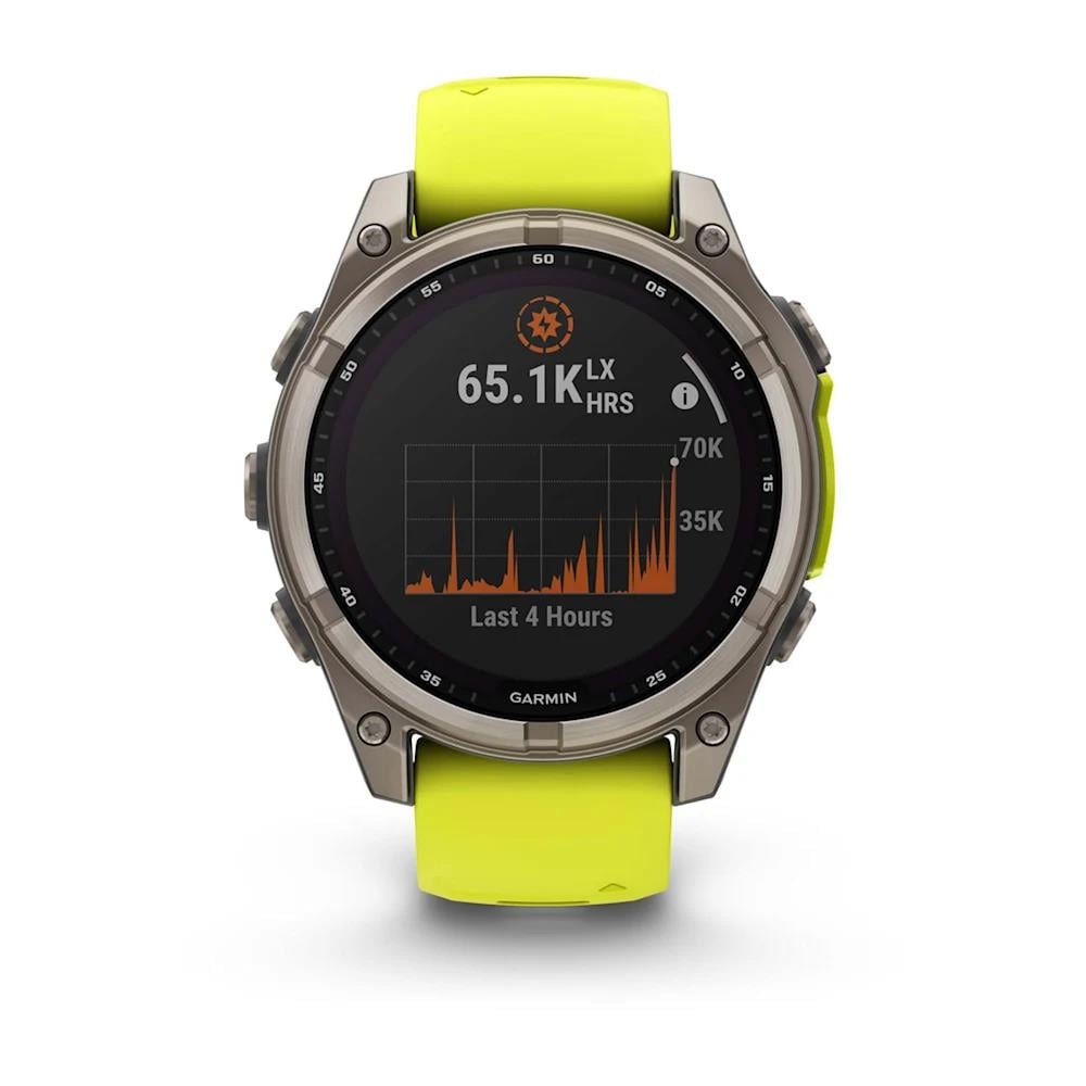 Garmin Fenix 8 - 47 mm - Solar - Sapphire - Titanyum GPS Akıllı Saat