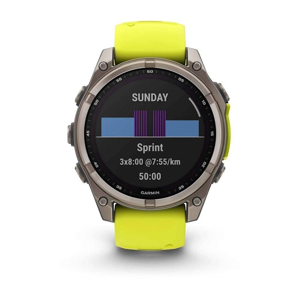 Garmin Fenix 8 - 47 mm - Solar - Sapphire - Titanyum GPS Akıllı Saat