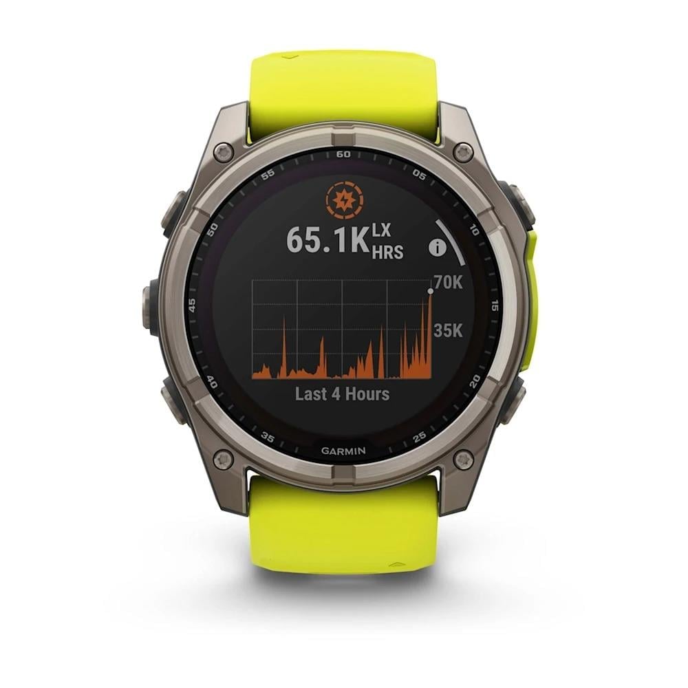 Garmin Fenix 8 - 51 mm Solar Sapphire - Titanyum GPS Akıllı Saat