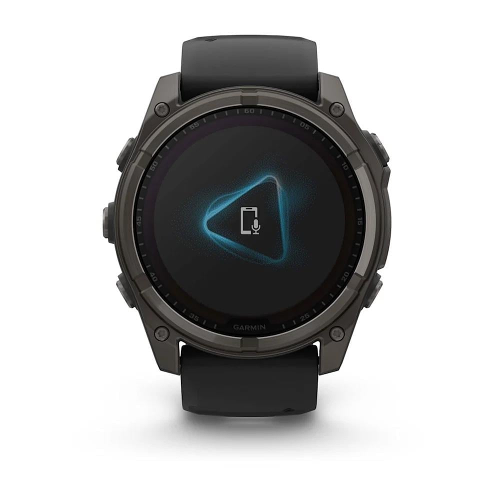 Garmin Fenix 8 – 51 mm Solar Sapphire Karbon gri DLC Titanyum GPS Akıllı Saat