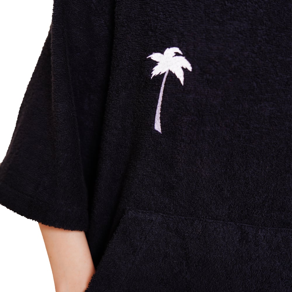 Pura Vida Havlu Panço Unisex - Siyah