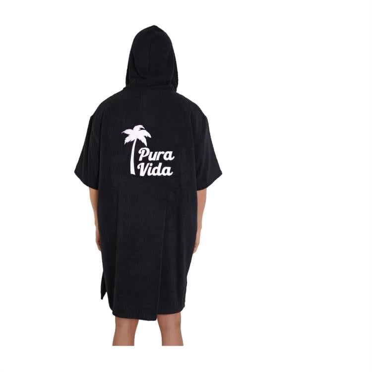 Pura Vida Havlu Panço Unisex - Siyah