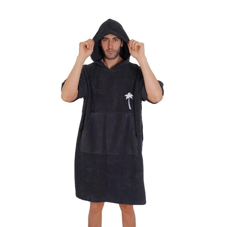 Pura Vida Havlu Panço Unisex - Siyah