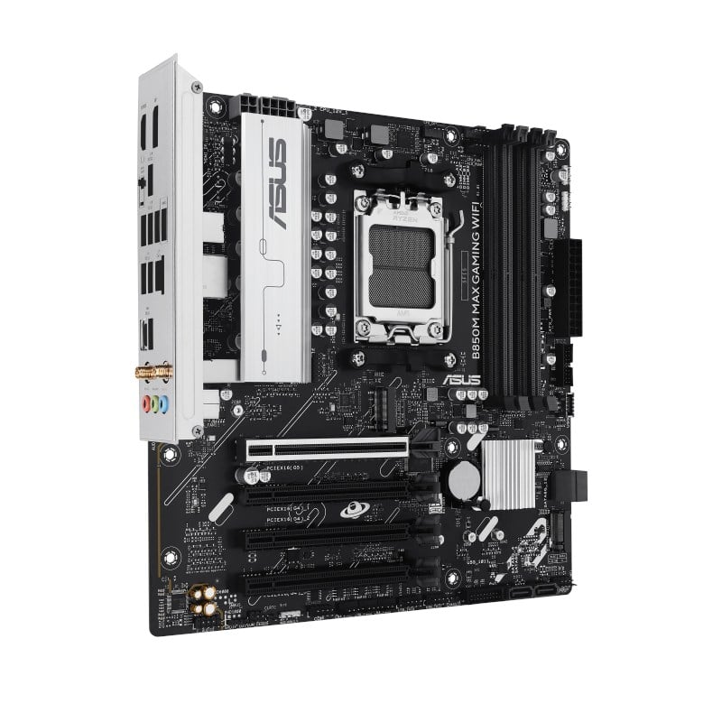 ASUS B850M MAX GAMING WIFI AM5 DDR5 8000MHZ(OC)  mATX HDMI ANAKART
