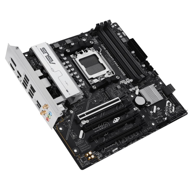 ASUS B850M MAX GAMING WIFI AM5 DDR5 8000MHZ(OC)  mATX HDMI ANAKART
