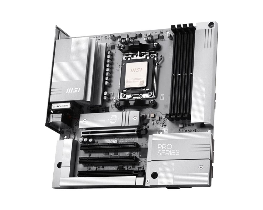 MSI PRO B850M-A WIFI PZ DDR5 ANAKART 8200MHz(OC)