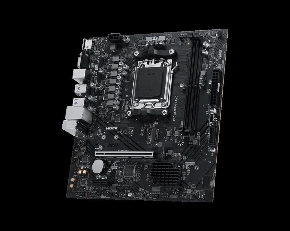 MSI PRO A620AM-B EVO AM5 DDR5 6800(OC) ANAKART