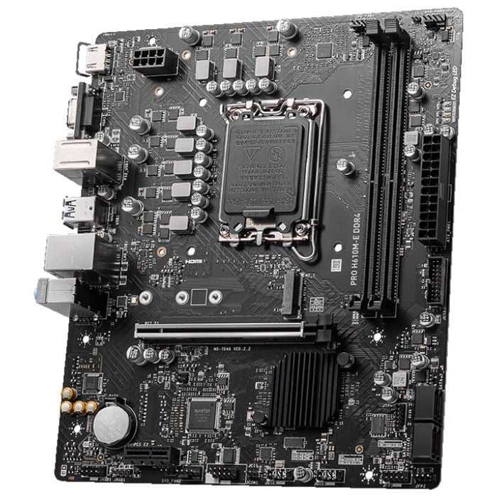MSI PRO H610M-E DDR4 3200MHZ mATX 1700p