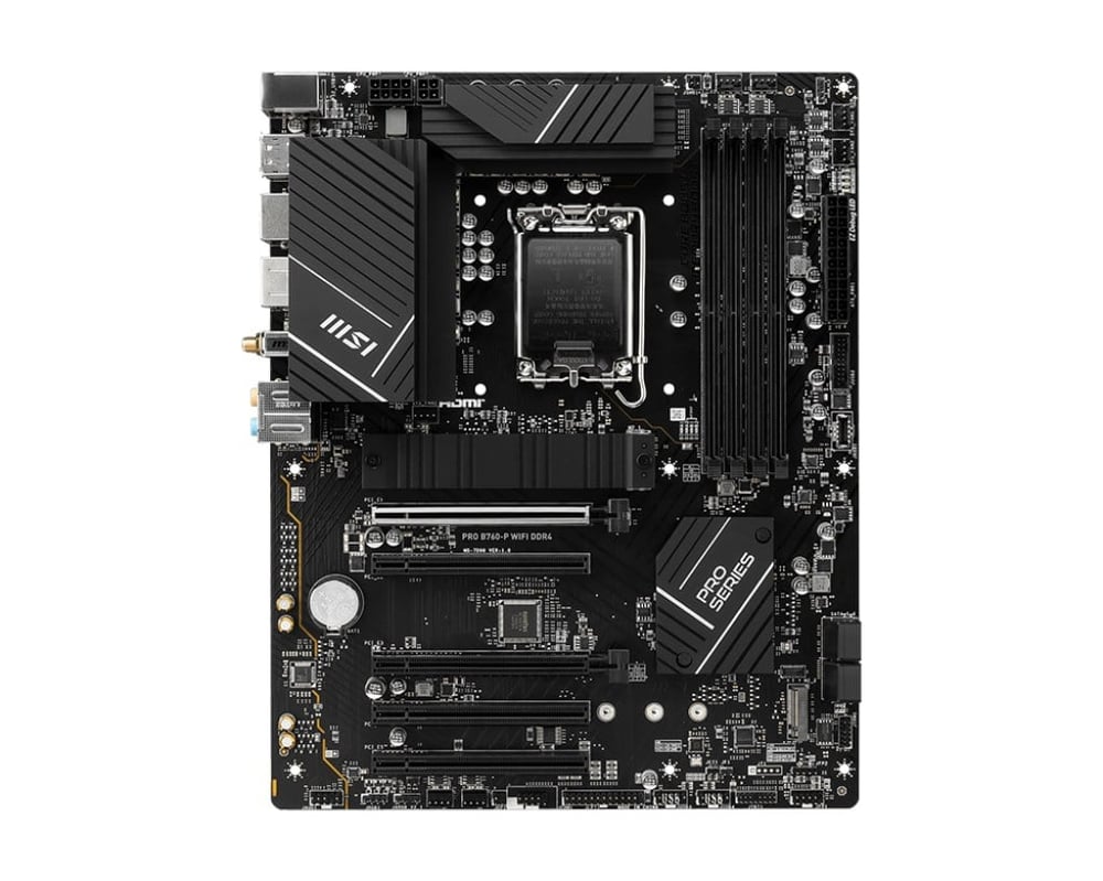 MSI PRO B760-P WIFI DDR4 5333MHZ(OC) DDR4 HDMI DP M.2 1700p 
